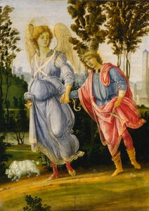 Tobias und der Engel, um 1475/1480 von Filippino Lippi