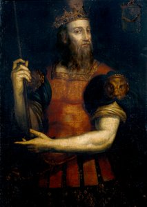Porträt von Wamba, König der Westgoten von Hispania (regierte von 672 bis 680) von Filippo Ariosto