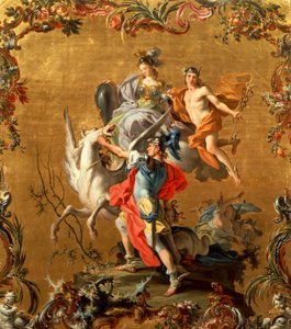 Geburt des Pegasus, von Filippo Falciatore von Filippo Falciatore