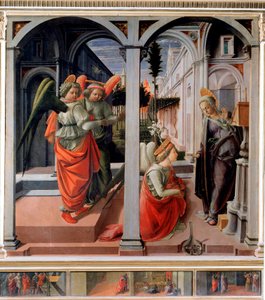 Verkündigung von Filippo Lippi
