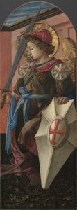 Tafel aus einem Triptychon: Der Erzengel Michael