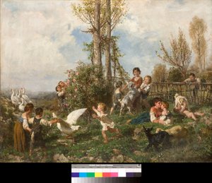 Frühling von Filippo Palizzi