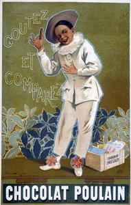 Werbung für Chocolat Poulain: „Probieren und Vergleichen“. Von Fermin Bouisset von Firmin Bouisset