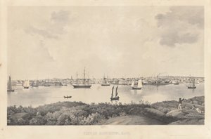 Blick auf Gloucester, Mass.