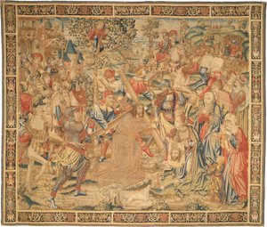 Der Kreuzweg von Flemish 16th Century