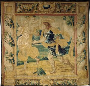 Brüsseler mythologischer Wandteppich, Mitte des 17. Jahrhunderts