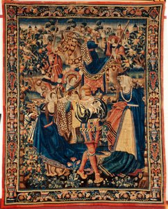 Flämischer Wandteppich. 16. Jahrhundert
