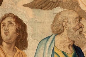 Die vier Evangelisten (Serie Der Triumph der Eucharistie) von Flemish School