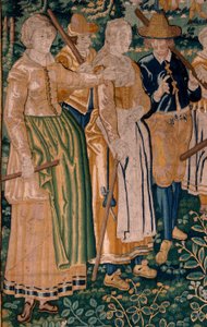 Das Gänsespiel von Flemish School