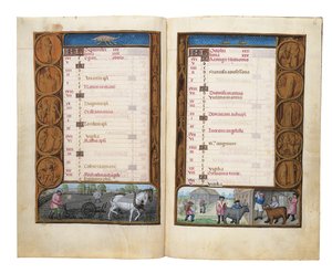 Blätter aus dem Rothschild-Stundenbuch, Gent oder Brügge, ca. 1505 von Flemish School