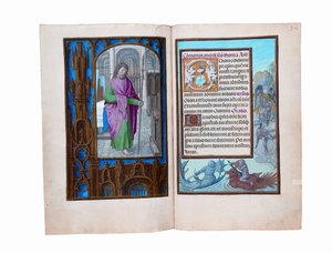 Blätter aus dem Rothschild-Stundenbuch, Gent oder Brügge, ca. 1505 von Flemish School
