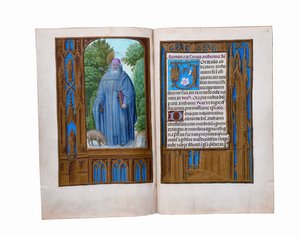 Blätter aus dem Rothschild-Stundenbuch, Gent oder Brügge, ca. 1505 von Flemish School