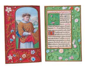 Folios aus dem Rothschild-Stundenbuch, Gent oder Brügge, um 1505 von Flemish School