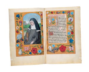 Folios aus dem Rothschild-Stundenbuch, Gent oder Brügge, um 1505