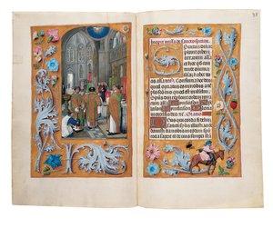 Folios aus dem Rothschild-Stundenbuch, Gent oder Brügge, ca. 1505