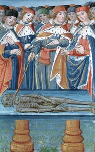 Dissektion, aus De Medina Fen I. II, von Avicenna (980-1037)