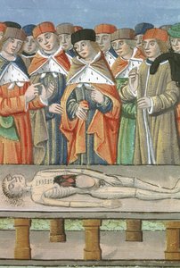 Dissektion, aus De Medina Fen I. II, von Avicenna (980-1037) von Flemish School