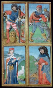 Ritter und Edelleute, aus De Medina Fen I. II, von Avicenna (980-1037) von Flemish School
