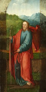 Heiliger Andreas und Stifter, Heiliger Jakobus [2 Tafeln] von Flemish School
