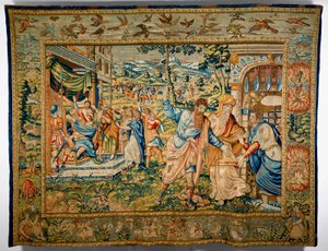 St. Paulus mit Barnabas aus dem Ort seiner Predigt vertrieben