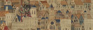 Wandteppich, der die Eroberungen von König Alfons V. von Portugal zeigt von Flemish School