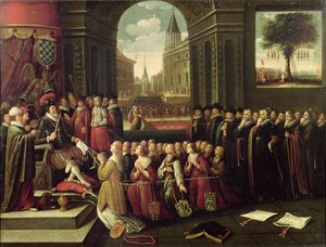 Die Tyrannei des Herzogs von Alba von Flemish School