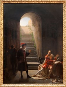 Der Cup im Gefängnis besucht von Montaigne, ca. 1822