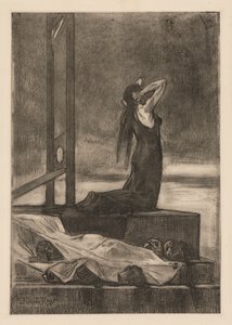 Todesstrafe: Der Schmerz des Todes von Félicien Rops