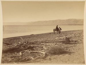 Totes Meer und Berge von Judäa, Palästina von Félix Bonfils