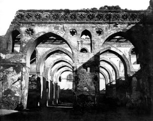 Moschee-Ruine, Kairo, Ägypten