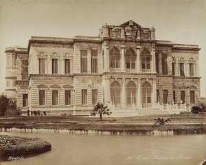 Der Giseh-Palast in Kairo, Ägypten