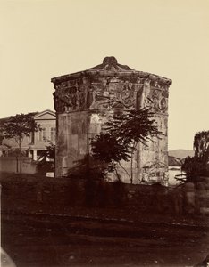 Turm der Winde, Athen von Félix Bonfils