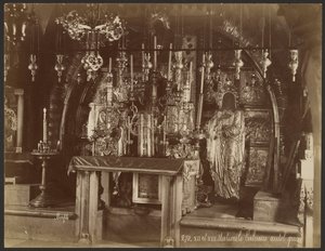 XII und XIII Stationen, der Kalvarienberg, griechischer Altar von Félix Bonfils