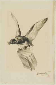 Frontispiz für Graveure des 19. Jahrhunderts von Félix Henri Bracquemond