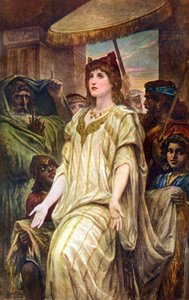Esther bittet für ihr Volk, 1926 von Félix Joseph Barrias