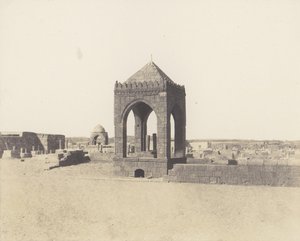 Le Kaire, Friedhof der Mameluken, 1851-52, gedruckt 1853-54