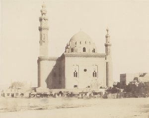 Le Kaire, Moschee des Sultans Haçan das Grabmal, 1851-52, gedruckt 1853-54 von Félix Teynard