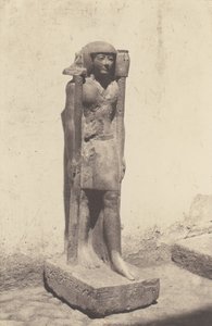 Syout Lycopolis, Statue im Besitz von Dr. Cuny, 1851-52, gedruckt 1853-54