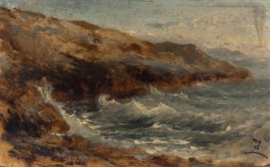 Die Welle, zwischen 1850 und 1860 von Félix Ziem