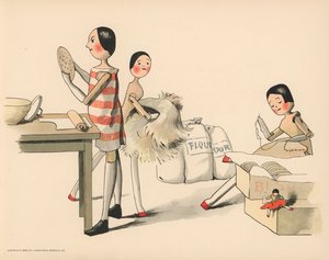 Illustration für Die Golliwoggs Polarabenteuer