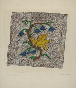 Quiltblock: "Beständigkeit" von Florence Truelson
