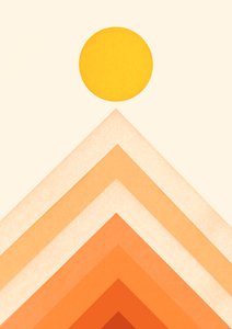 Berglandschaft 3 von Florent Bodart