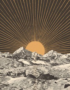 Berglandschaft 6 von Florent Bodart