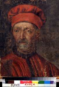 Porträt des reichen florentinischen Bankiers Luca Pitti