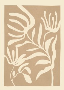 Organische Pflanzenformen von Flow Line