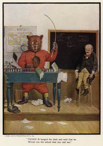 Teddy - B schlug auf den Schreibtisch und sagte, dass er an diesem Tag die Schule leiten würde und sehen würde von Floyd V. Campbell