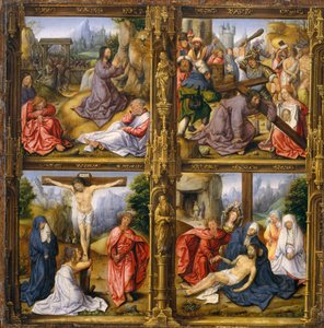 Vier Szenen aus der Passion von Follower of Bernard van Orley