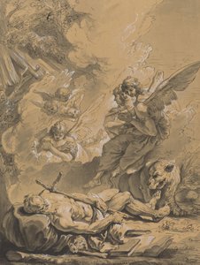 Tod des Heiligen Hieronymus