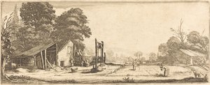 Der Garten von Follower of Jacques Callot