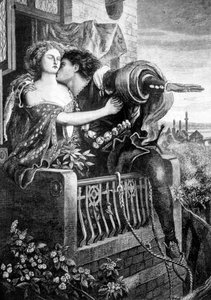 Szene aus Shakespeares Romeo und Julia, um 1860er Jahre von Ford Madox Brown